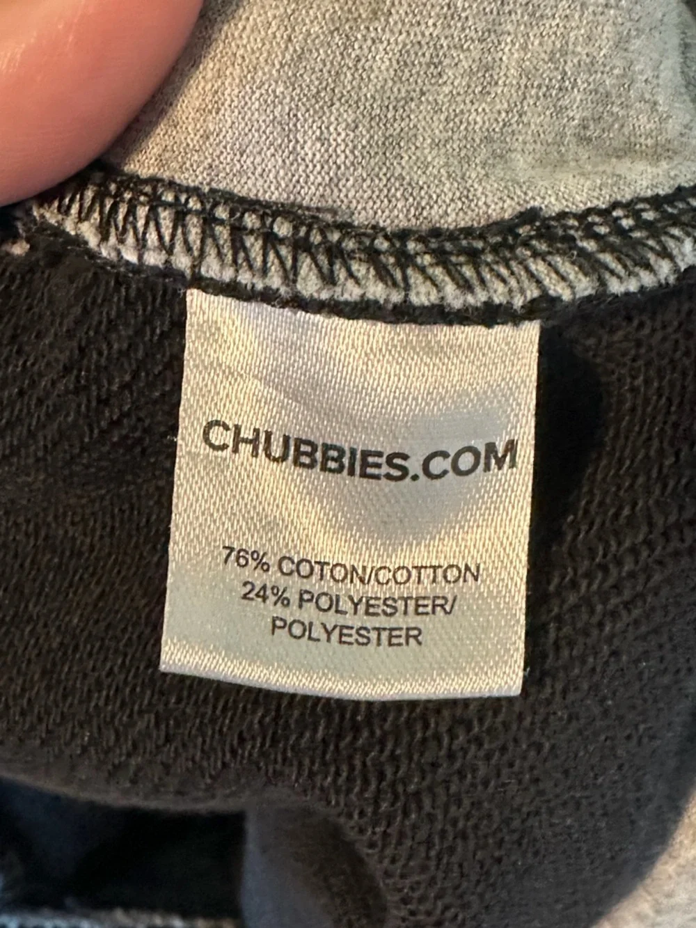 Chubbies Shadow Sweatpants in Black - Size XXL